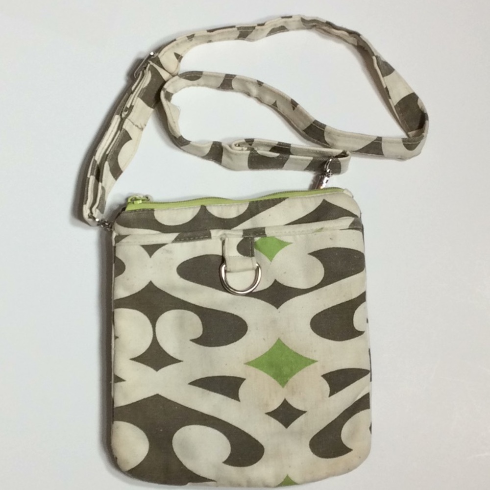 🛍 Crossbody Bag w/Front, Back & Internal Pockets